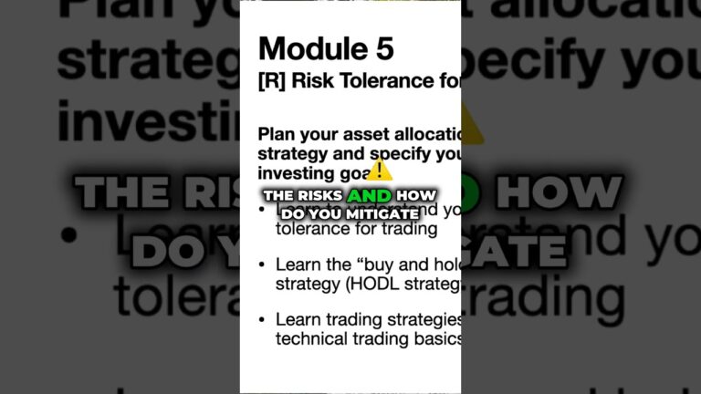 Understanding Your Risk Tolerance in Crypto Trading #shorts Understanding Your Risk Tolerance in Crypto Trading #shorts