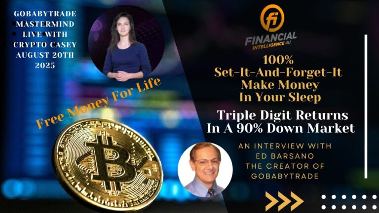 Crypto Casey LIVE GoBabyTrade Webinar August 20th 2025 Crypto Casey LIVE GoBabyTrade Webinar August 20th 2025