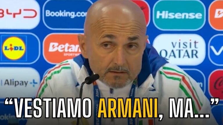 “Vestiamo ARMANI ma…” | SPAGNA AVVISATA! | Sentite SPALLETTI in conferenza stampa 😂💣 “Vestiamo ARMANI ma…” | SPAGNA AVVISATA! | Sentite SPALLETTI in conferenza stampa 😂💣