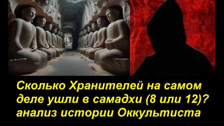 Сколько Хранителей ушли в самадхи (8 или 12)? Оккультист прав? Сколько Хранителей ушли в самадхи (8 или 12)? Оккультист прав?
