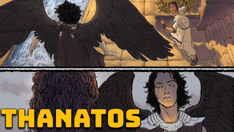 Thanatos: The God Who Personifies Death – Greek Mythology in Comics – See U in History