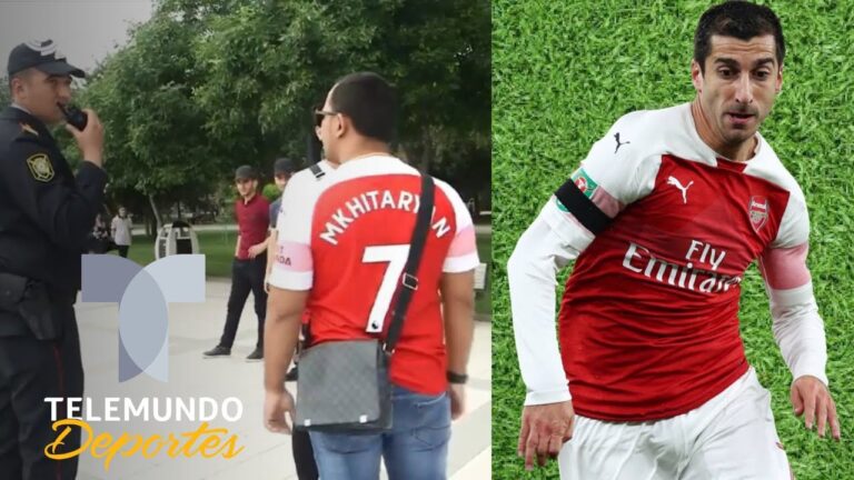Detienen a aficionados de Arsenal por usar la camisa de un jugador | Telemundo Deportes