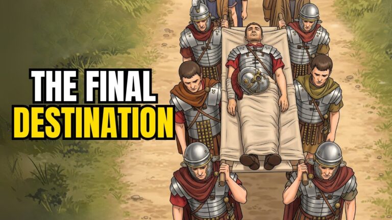 What happened when a Roman soldier died?
