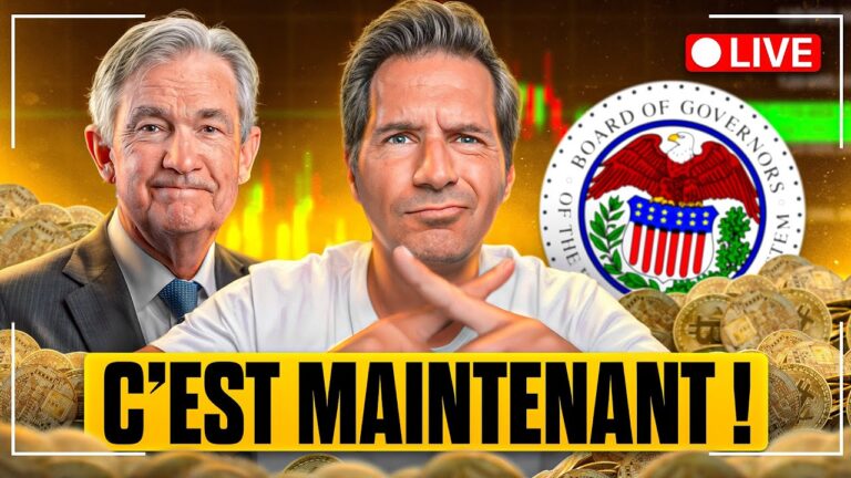 🔴 LIVE Spécial FED – Conférence & Décision : Le Marché va-t-il Trembler ?