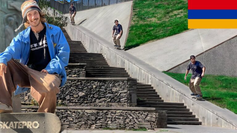 Skateboarding In The Unknown Country Of ARMENIA