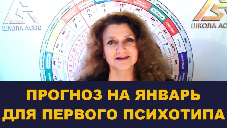 Школа Асов: Январь 2019. Прогноз для 1го психотипа.