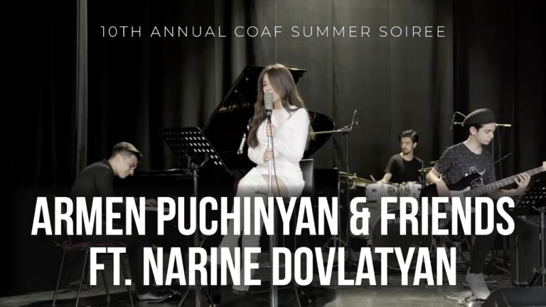 10th Annual COAF Summer Soiree – Favorite Things by Armen Puchinyan & Friends feat Narine Dovlatyan