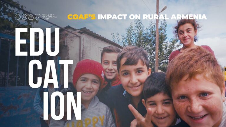 COAF’s impact on rural Armenia – Education COAF’s impact on rural Armenia – Education