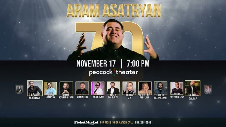 ARAM ASATRYAN 70 ANNIVERSARY CONCERT ARAM ASATRYAN 70 ANNIVERSARY CONCERT