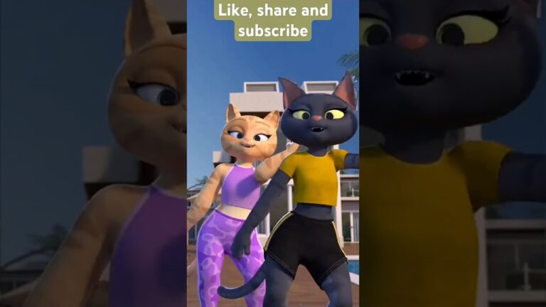 Cat dance 😻#shorts #viralshort