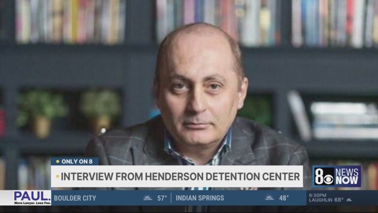 ‘ICE kidnapped me’: Armenian dissident speaks out from Henderson Detention Center ‘ICE kidnapped me’: Armenian dissident speaks out from Henderson Detention Center
