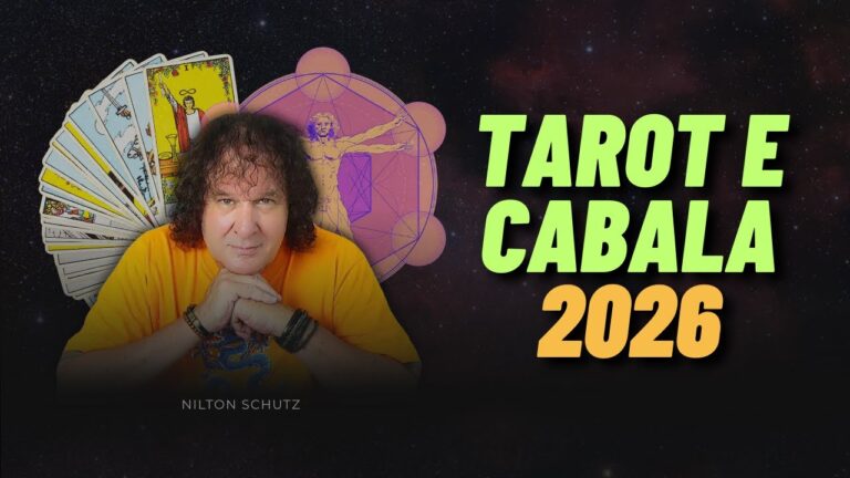 Tarot e Cabala 2026 – Descubra o que será Revelado para o ano! | Nilton Schutz