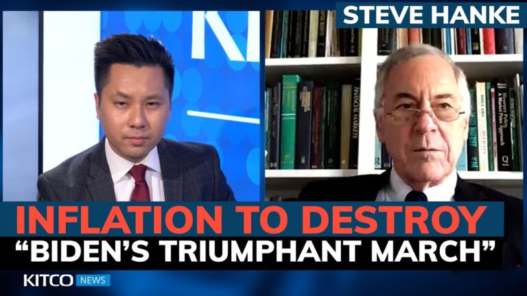 ‘Shocking’ inflation now double the Fed’s target, is ‘harbinger of things to come’ – Steve Hanke