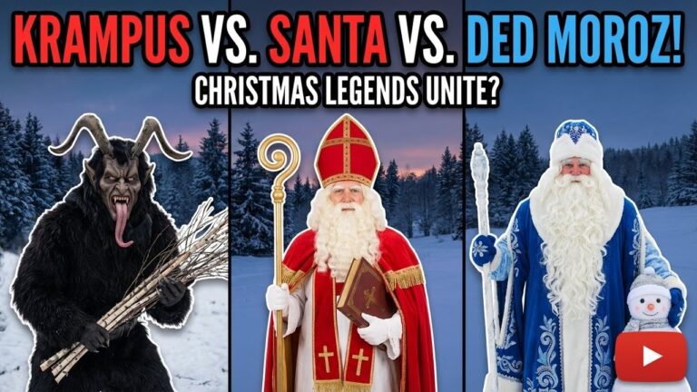 Krampus, Saint Nicholas, and Ded Moroz (Christmas Legends) Krampus, Saint Nicholas, and Ded Moroz (Christmas Legends)