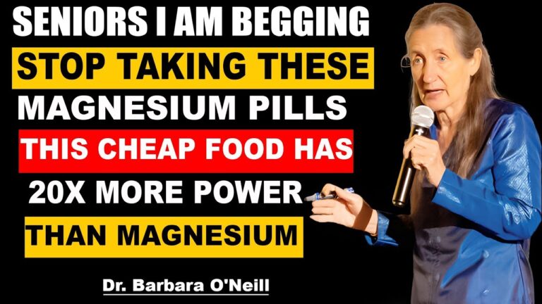 Stop Taking Magnesium Supplements! Eat This Food to Rebuild Muscle Naturally | Barbara O’Neil Stop Taking Magnesium Supplements! Eat This Food to Rebuild Muscle Naturally | Barbara O’Neil