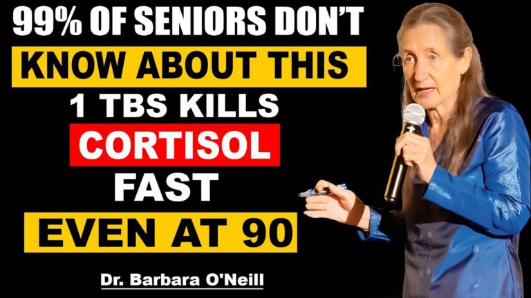 Waking Up at Night? 1 TBSP Drops Cortisol Fast for Deep, Restful Sleep | Barbara O’Neill