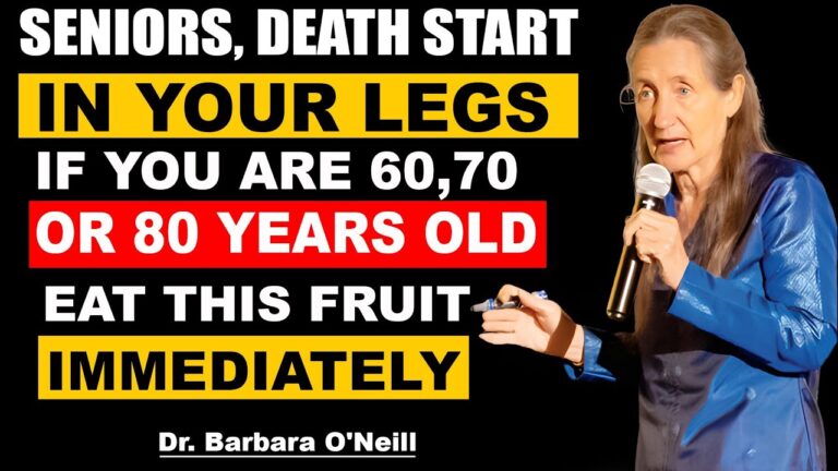 Your Legs Weaken First! Eat These 6 Fruits to Prevent Leg Cramps | Barbara O’Neill Your Legs Weaken First! Eat These 6 Fruits to Prevent Leg Cramps | Barbara O’Neill