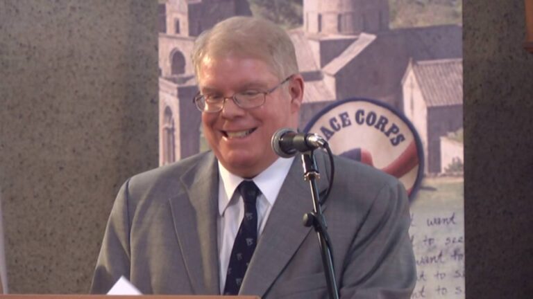 A24 Swearing-in Ceremony: 2- Oath by US Embassy Yerevan Deputy Chief of Mission (Clark Price)