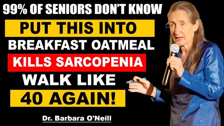 Add THIS to Your Breakfast Oatmeal to Rebuild Muscle & Stronger Legs After 60 | Barbara O’Neill