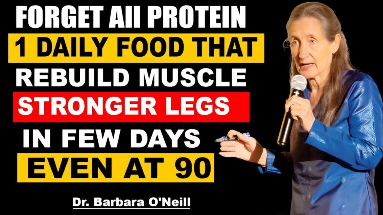 Seniors: 1 Daily Food That Rebuilds Weak Legs Faster Than Protein | Barbara O’Neill