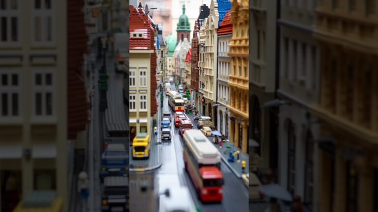 Prague Made through Legos – AI photography Prague Made through Legos – AI photography
