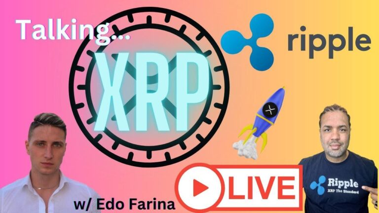 Talking XRP / Ripple & Crypto w/ my friend EDO FARINA ((LIVE))