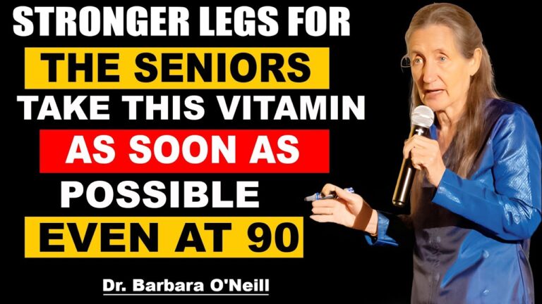 Seniors Over 60? One Vitamin to END Leg Cramps and Weakness After 60! | Barbara O’Neill