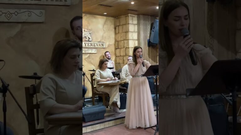 հուզիչ ու գեղեցիկ կատարում  #armenia #երգ #հայկական #song #online #restaurant #shortvideo #trending