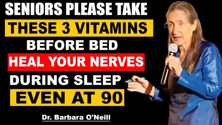3 Nighttime Vitamins for Stronger Legs After 60 | Barbara O’Neill