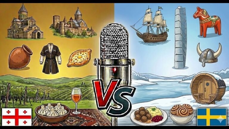 Georgia vs Sweden: Caucasus Soul vs Nordic Order