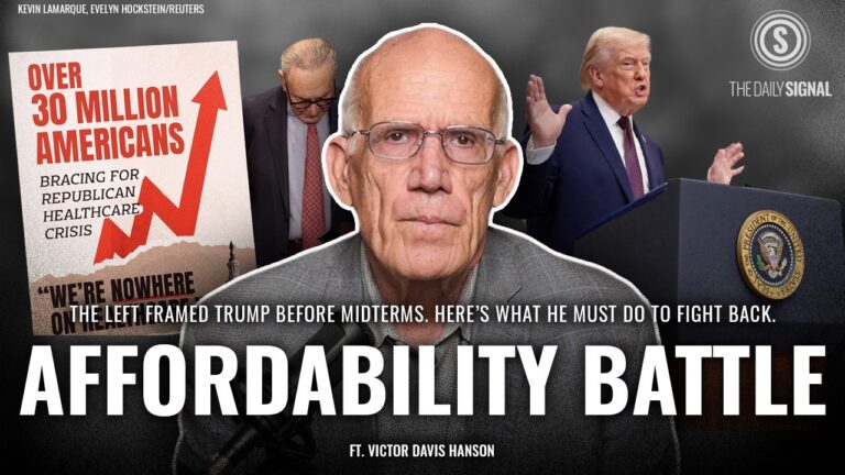 Victor Davis Hanson: Reversing Democrats’ ‘Affordability’ Trap on Trump Before Midterms