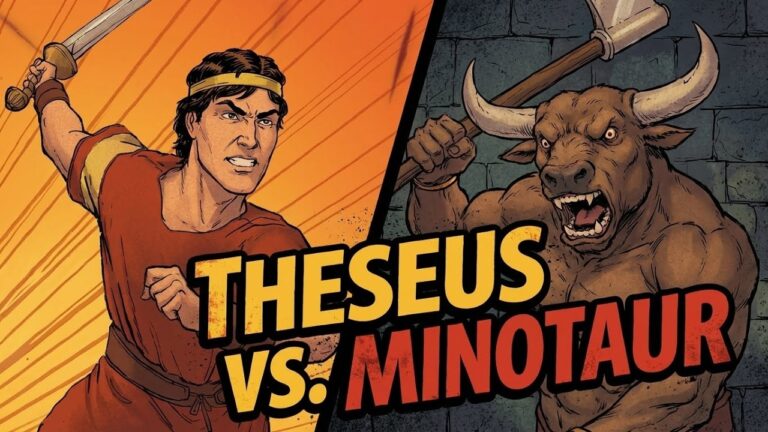 Theseus and the Minotaur: The Legend of the Cretan Labyrinth – Ep. 3 Theseus and the Minotaur: The Legend of the Cretan Labyrinth – Ep. 3