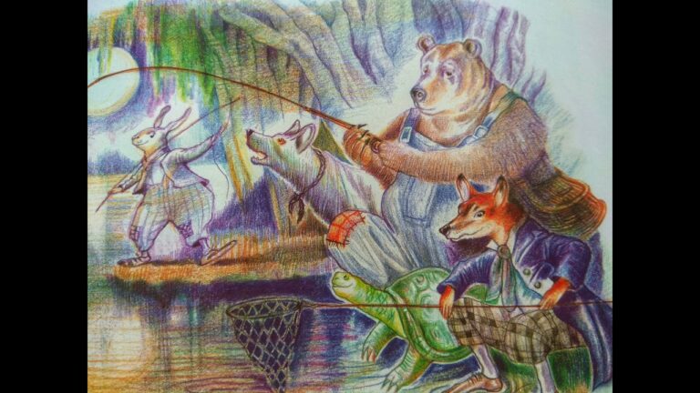 Հեքիաթ. Լճակն ընկած լուսինը։ Heqiatner. Сказки