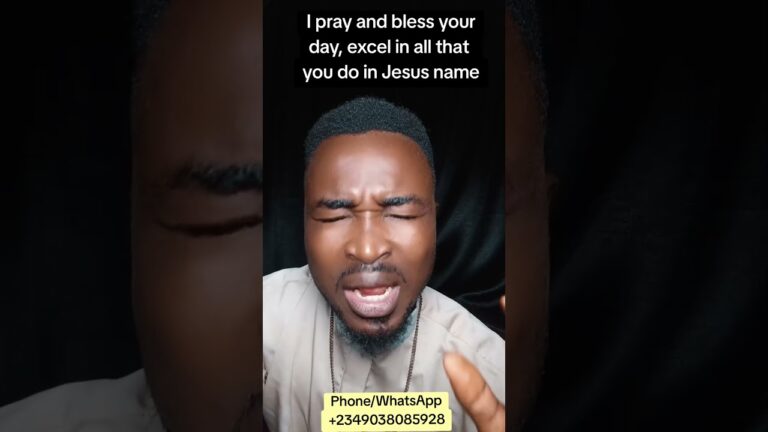 I pray and bless yourday, excel in all that you do in Jesus name I pray and bless yourday, excel in all that you do in Jesus name