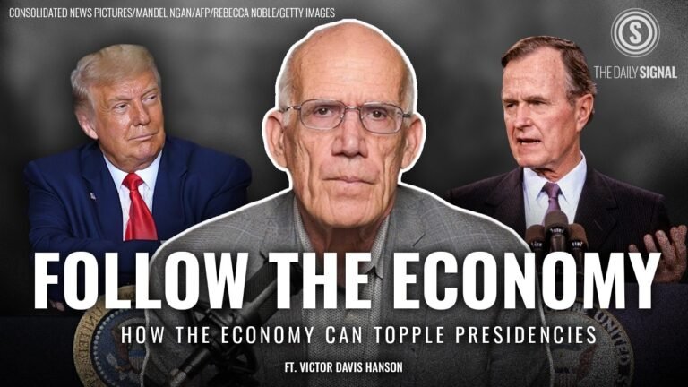 VDH: ‘It’s the Economy, Stupid:’ How a Political Meme Toppled a President and Could Do It Again