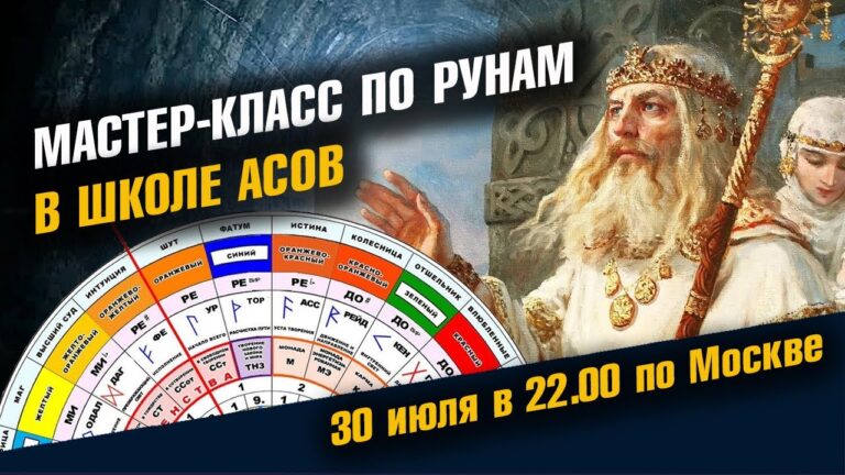 Сила Рун. Тайное Знание открывается. Набор в летнюю группу Мастер-Класс 30 Июля 2025
