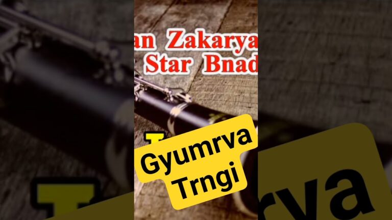 Gyumrva Trngi – Vahan Zakaryan