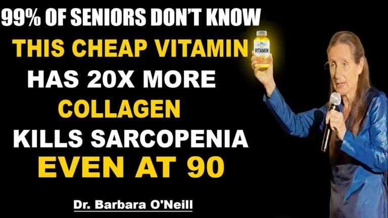 This Vitamin Builds Muscle And Kills Sarcopenia | Barbara O’Neill
