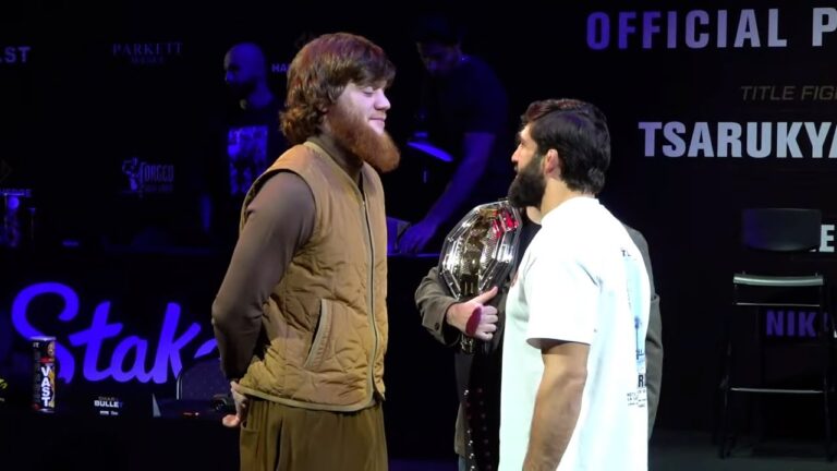 Արման Ծառուկյանի ու նրա մրցակցի հայացքների մենամարտը