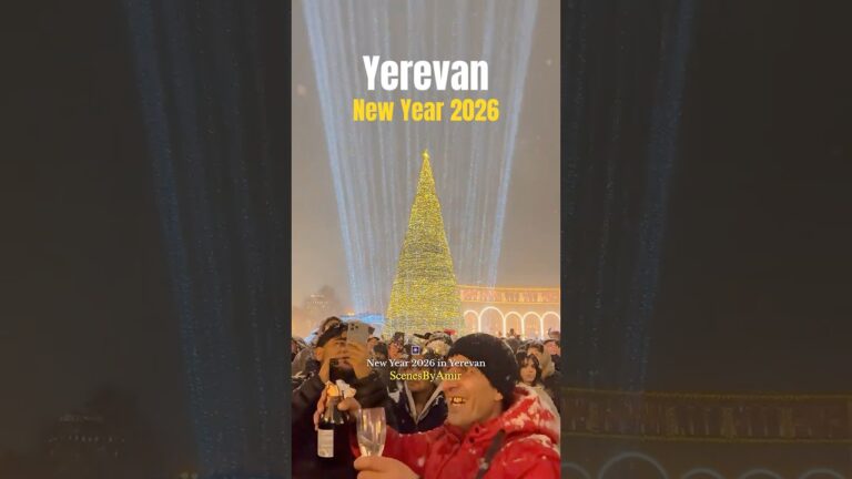 New Year 2026 in Yerevan 🎉❄️ New Year 2026 in Yerevan 🎉❄️