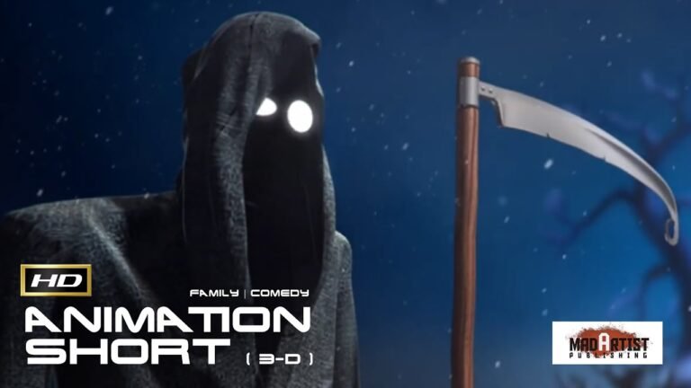 Cartoon for Kids: “SANTA & DEATH” Funny Cartoon for Kids. CGI 3D Animation Short By Simpals