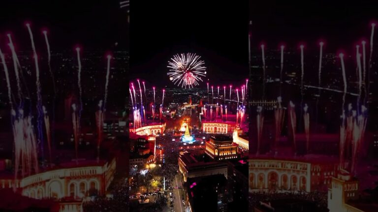 Happy New Year 2026 from 🇦🇲Armenia #armenia #yerevan #happynewyear #christmas #2026 #holiday