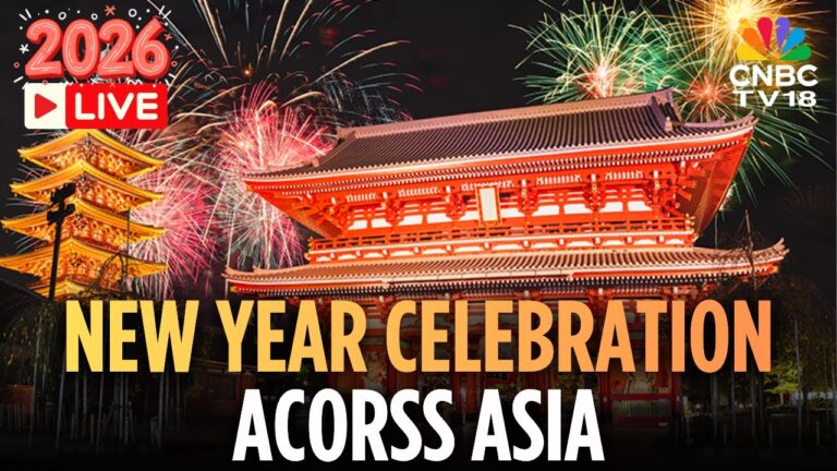 New Year 2026 LIVE: Grand Celebration Across Asia on New Year’s Eve | Korea, India, Malaysia | N18G