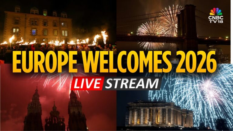 New Year 2026 LIVE: Europe Enters In 2026 | Britain, Spain, Germany, France, Greece NYE | N18G New Year 2026 LIVE: Europe Enters In 2026 | Britain, Spain, Germany, France, Greece NYE | N18G