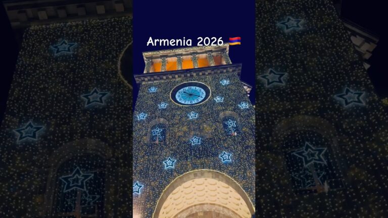 Upcoming New Year 2026 Armenia 🇦🇲| New Year | 2026 | Christmas | Yerevan | Armenia | #shorts