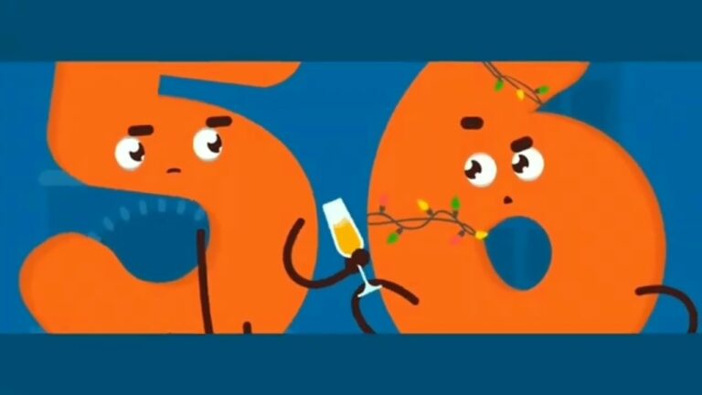 Happy New Year 2026 Renderforest Blue And Orange