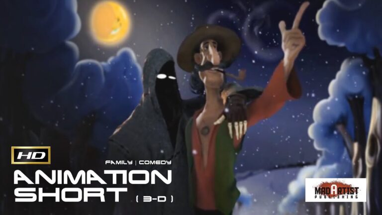 Cartoon for Kids: “GYPSY AND DEATH” Funny Cartoon for Kids. CGI 3D Animation Short By Simpals