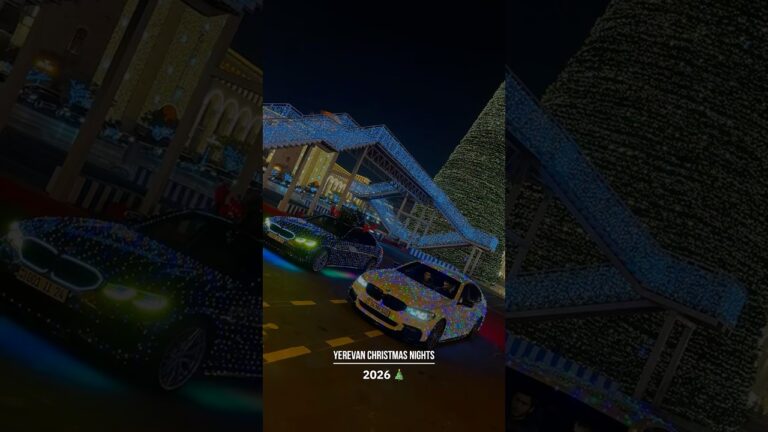Yerevan Christmas Nights 2026! #yerevan #armenia #christmas #christmas2026
