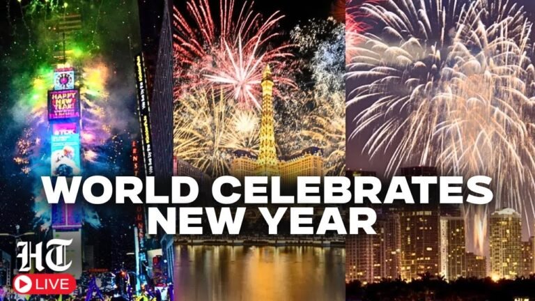 New Year 2026 Celebrations LIVE: World Celebrates New Year 2026 | New Year 2026 Around The World