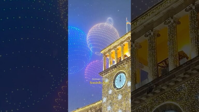 Yerevan New Year 2026 🎉❄️